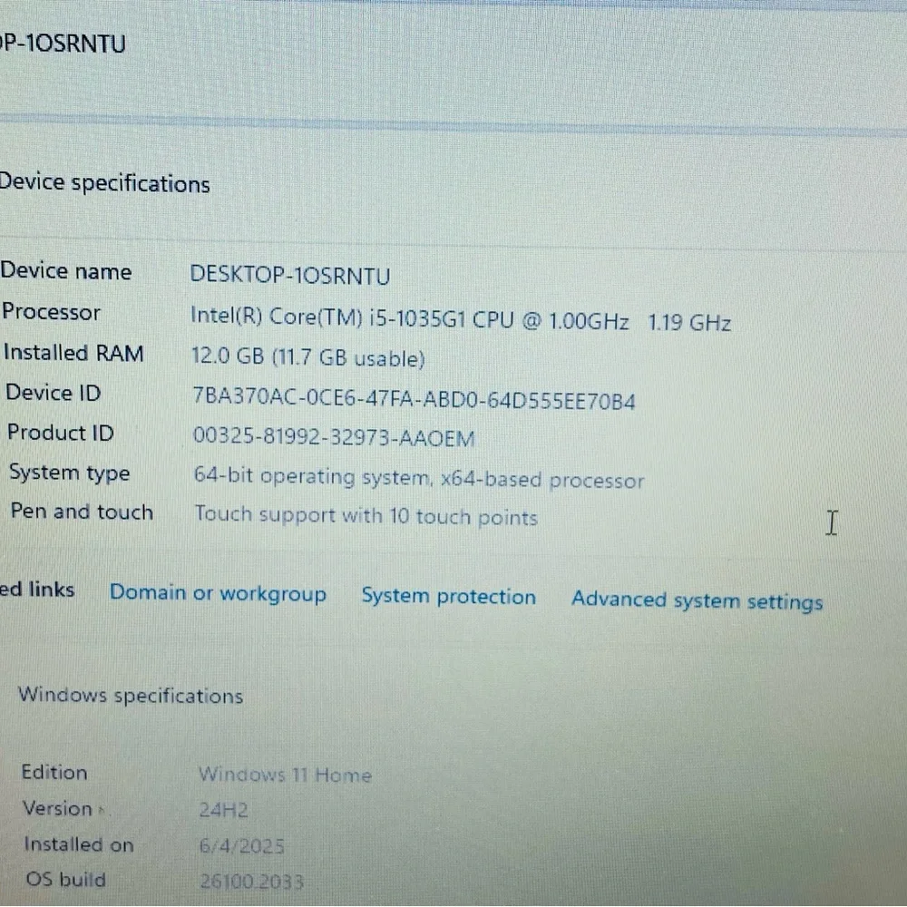 Lenovo Ideapad 3 15-inch i5 Laptop -12GB RAM, Windows 11 Home, Touchscreen